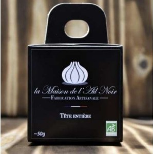 La Maison de l'Ail Noir
Tête d'ail noir en écrin BIO, La Maison de l'Ail Noir (50 g)
