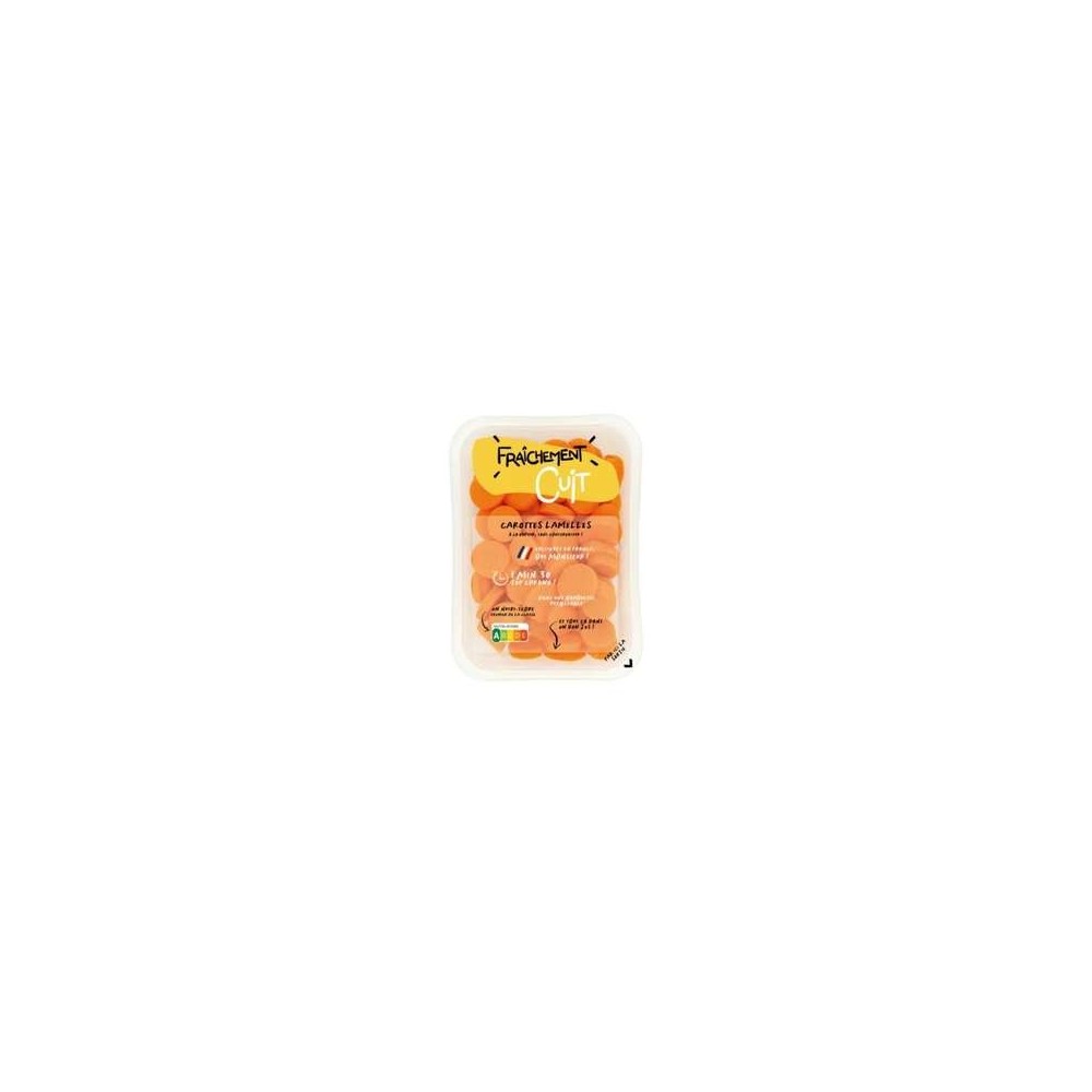 Fraîchement cuit
Carottes en lamelles, Fraîchement cuit (280 g)