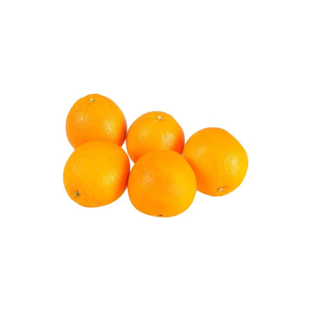 Lot de 5 oranges de table BIO (gros calibre), Espagne