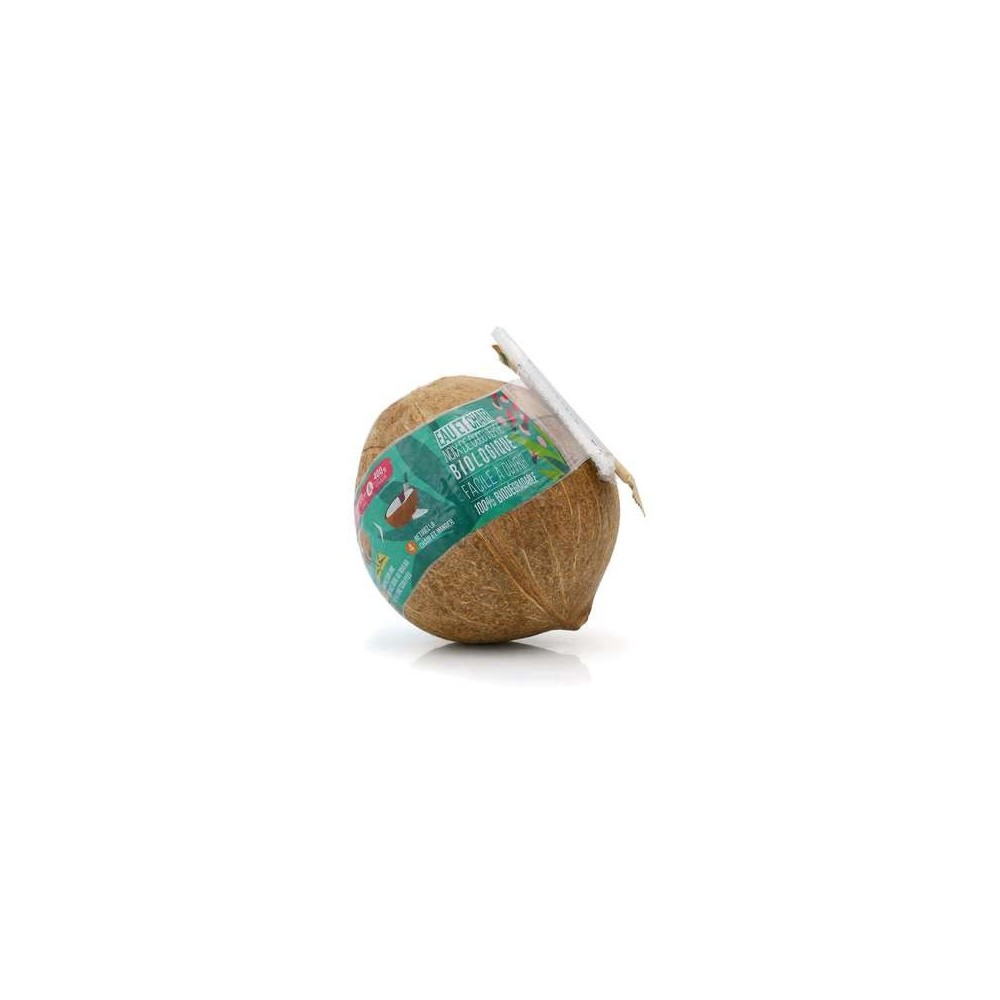 Noix de coco à boire avec paille BIO, Thaïlande