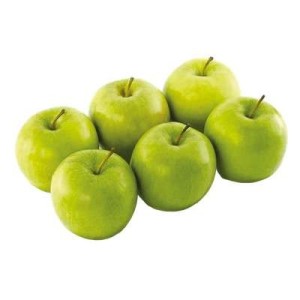 Lot de 6 pommes Granny Smith du Loir-et-Cher (gros calibre), France