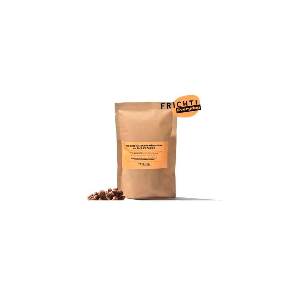 Cookie clusters chocolat au lait et fudge, Frichti (90 g)