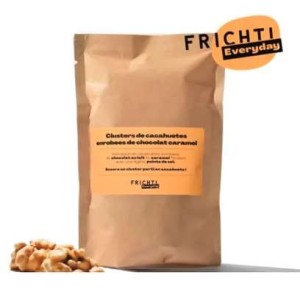 Clusters cacahuète, chocolat, caramel et sel, Frichti (90 g)