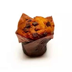Muffin banane et pépites de chocolat et noix, Rachel's