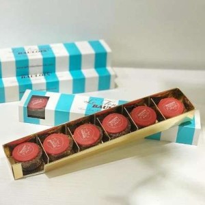 Coffret fourreau bouchées , Le Fondant Baulois (6 pièces, 120 g)