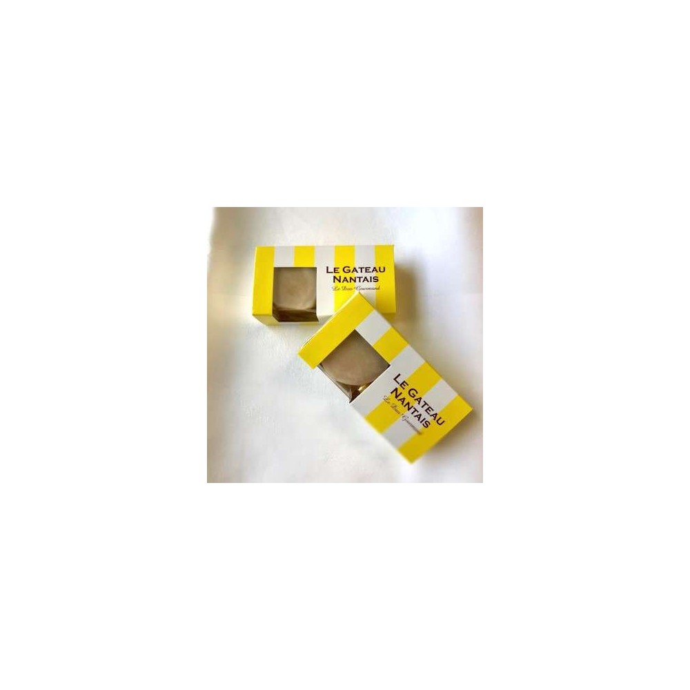 Duo de bouchées gâteau Nantais , Le Fondant Baulois (2 pièces, 40 g)