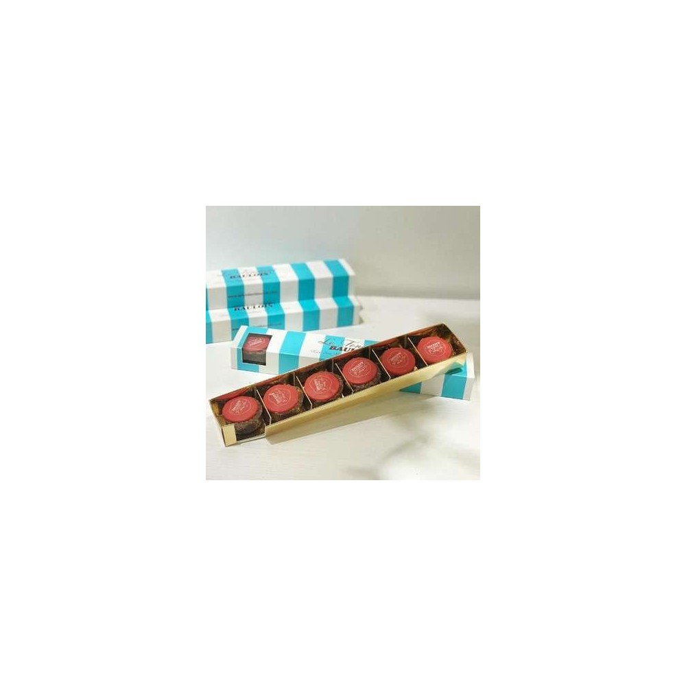 Coffret fourreau bouchées , Le Fondant Baulois (6 pièces, 120 g)