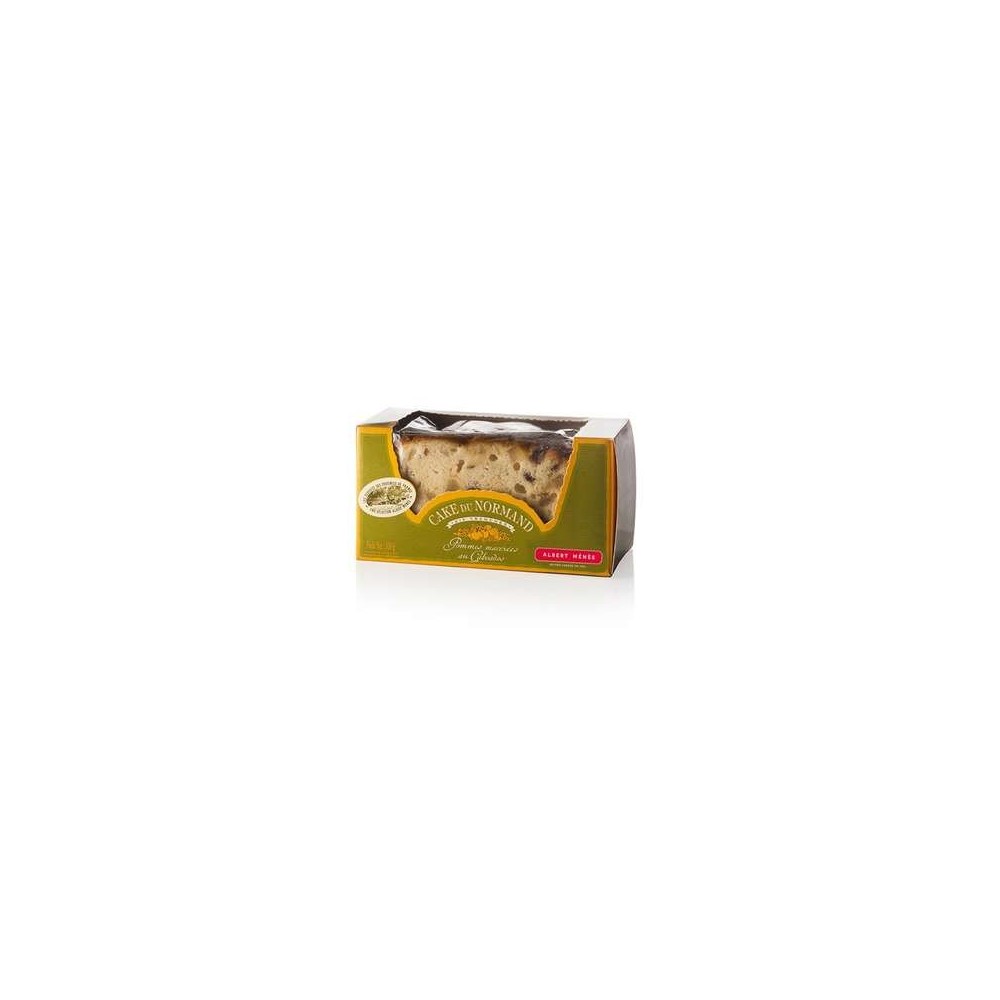 Cake du normand tranché aux pommes macérées au Calvados, Albert Ménès (350 g)