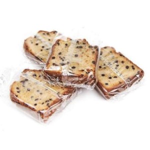 Tranche de cake aux pépites de chocolat, Nicole et Maguy (50 g)