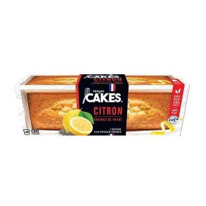 Cake au citron et au pavot, Rivazur ( 250 g)