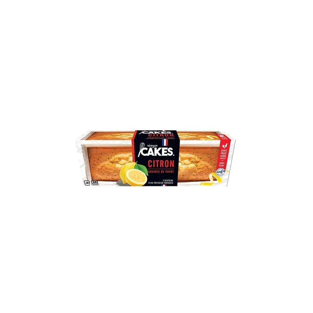 Cake au citron et au pavot, Rivazur ( 250 g)