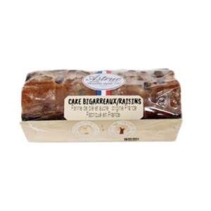 Cake bigarreaux/raisins, Astruc Patisserie (10 tranches, 250 g)