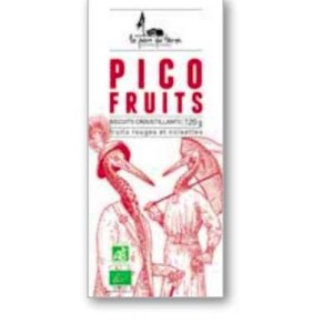Biscuit croustillant Pico Fruits, La pierre qui tourne (120 g)
