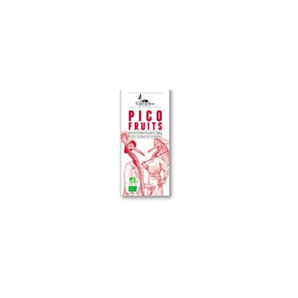 Biscuit croustillant Pico Fruits, La pierre qui tourne (120 g)