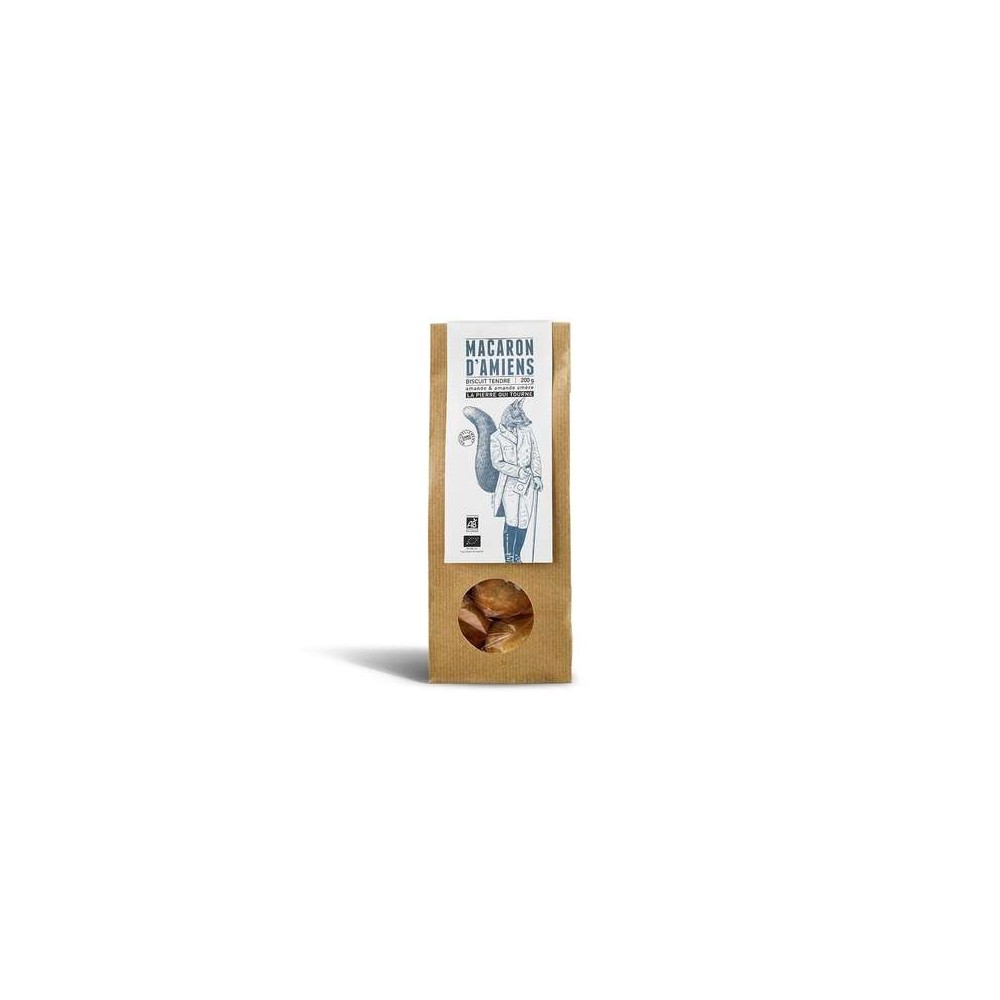 Macarons d'Amiens BIO, La pierre qui tourne (100 g)