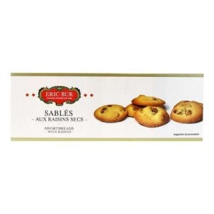 Sablés aux raisins, Eric Bur (120 g)