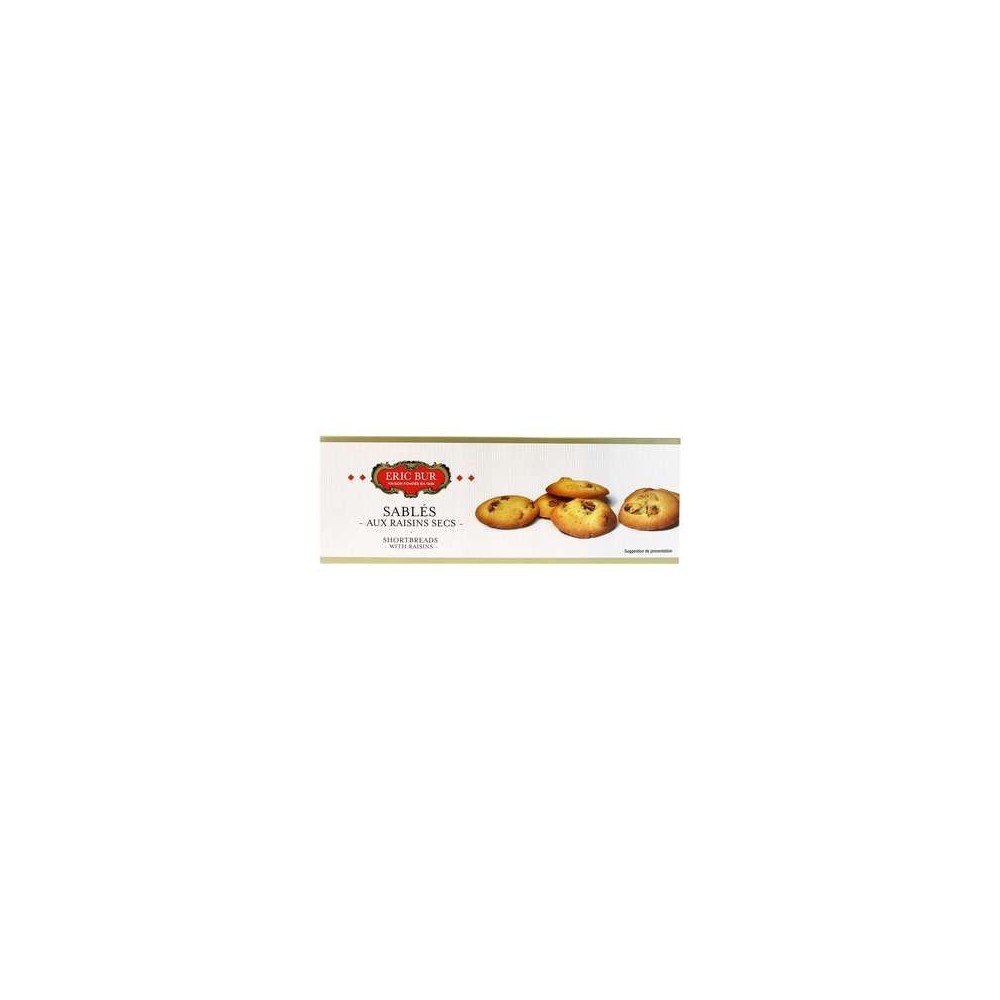 Sablés aux raisins, Eric Bur (120 g)