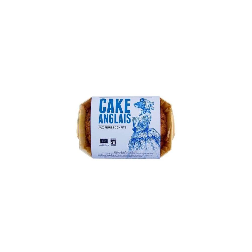 Cake Anglais BIO, La pierre qui tourne (320 g)