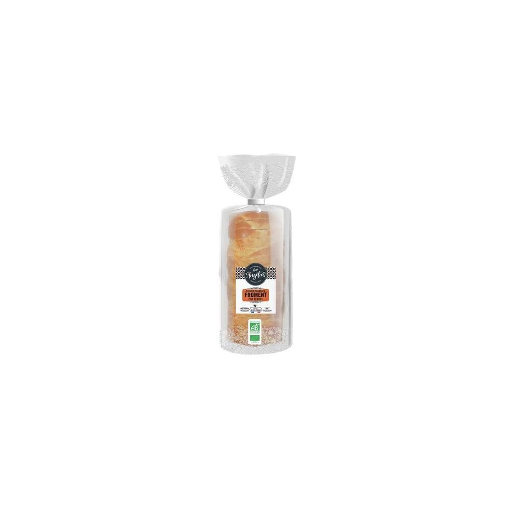 Brioche au froment tranchée BIO, L'Angelus (500 g)