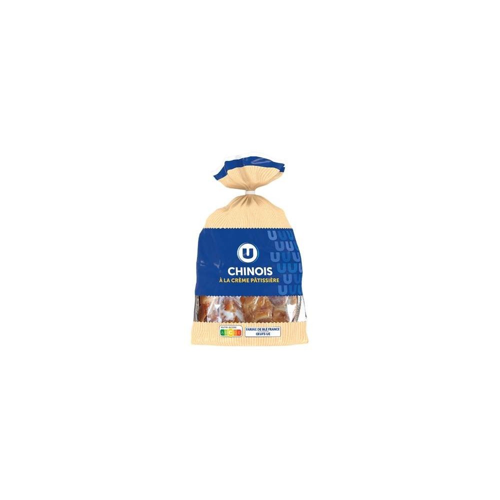 Brioche à la crème pâtissière chinois, U (640 g)