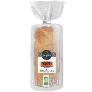 Brioche au froment tranchée BIO, L'Angelus (500 g)