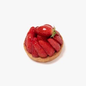 La tarte aux fraises individuelle, La Grande Épicerie de Paris (100g)