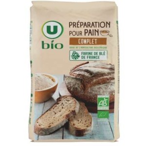 Préparation pour pain complet BIO, U BIO (1kg)