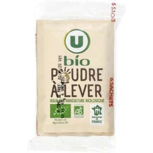Poudre à lever BIO, U (6 x 10 g)