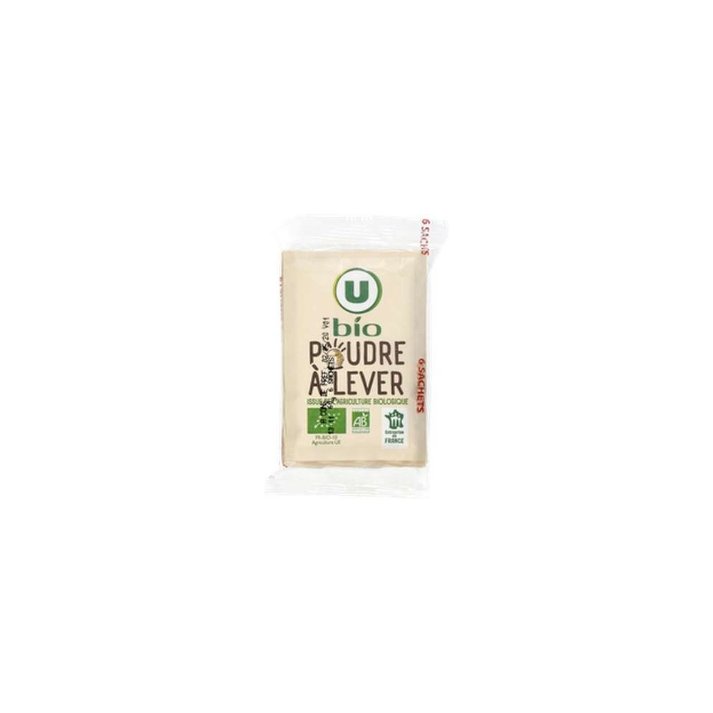 Poudre à lever BIO, U (6 x 10 g)