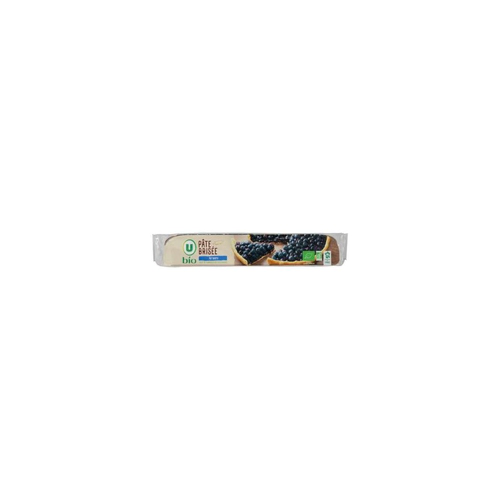 Pâte à tarte brisée pur beurre BIO, U (230 g)