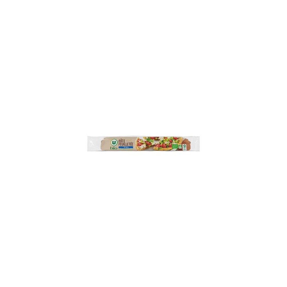 Pâte à tarte feuilletée pur beurre BIO, U (230 g)
