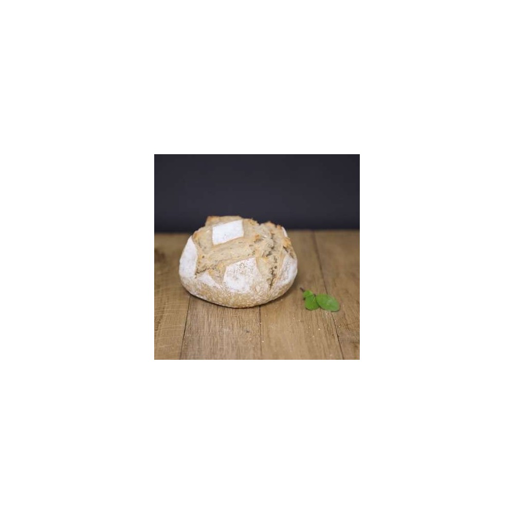 La miche au Levain PRECUITE de Frédéric Lalos (environ 500 g)