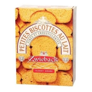 Zwieback - petites biscottes suisses au lait, Albert Ménès (165 g)