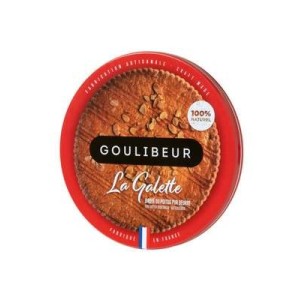 Grande galette Broyé du Poitou pur beurre en boîte en fer, Goulibeur (380 g)