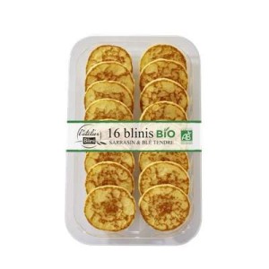 Mini blinis BIO, L'atelier Blini (x 16, 135 g)