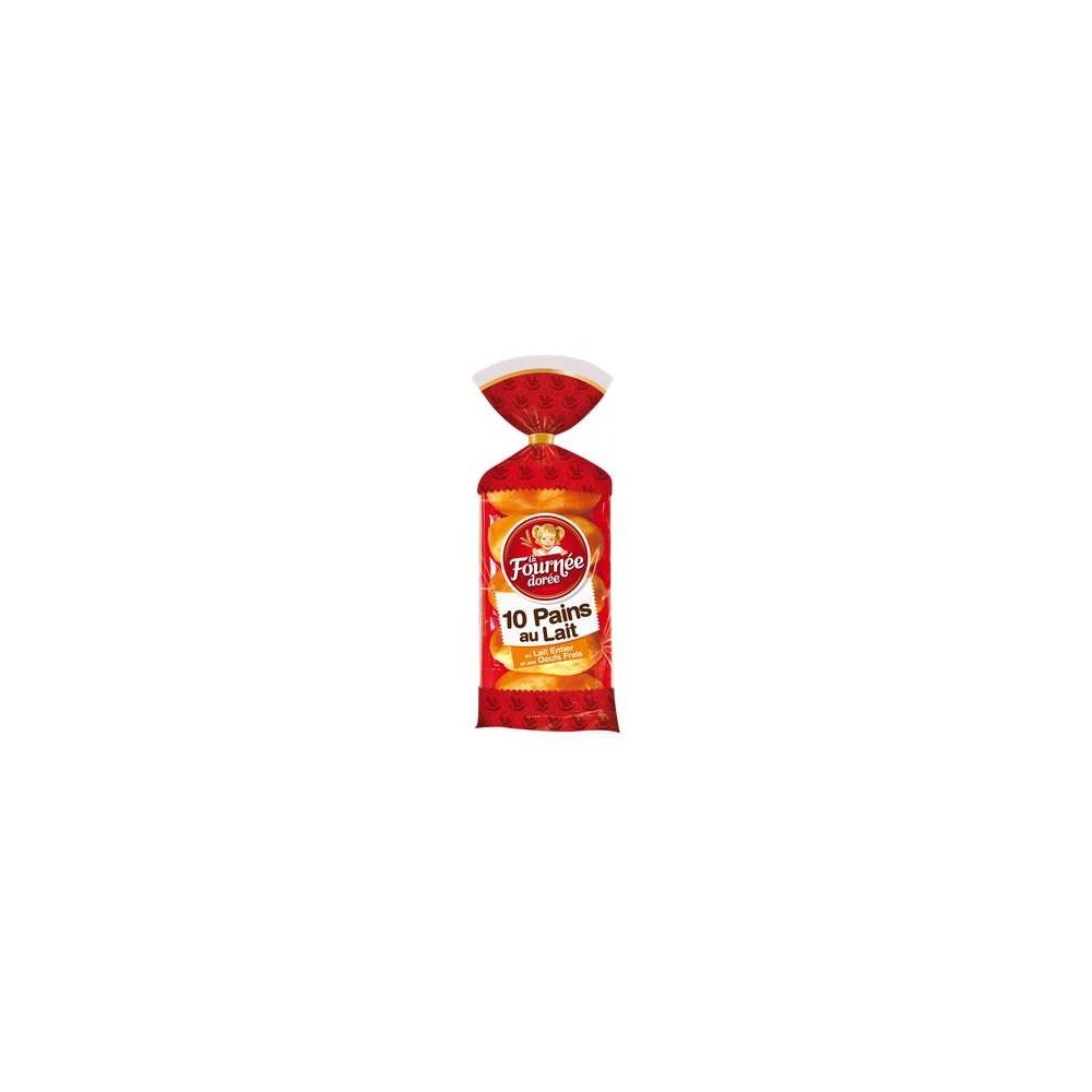 Pain au lait, La Fournée Dorée (x 10, 350 g)