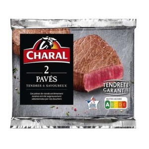 Pavé, Charal (x 2, 280 g)