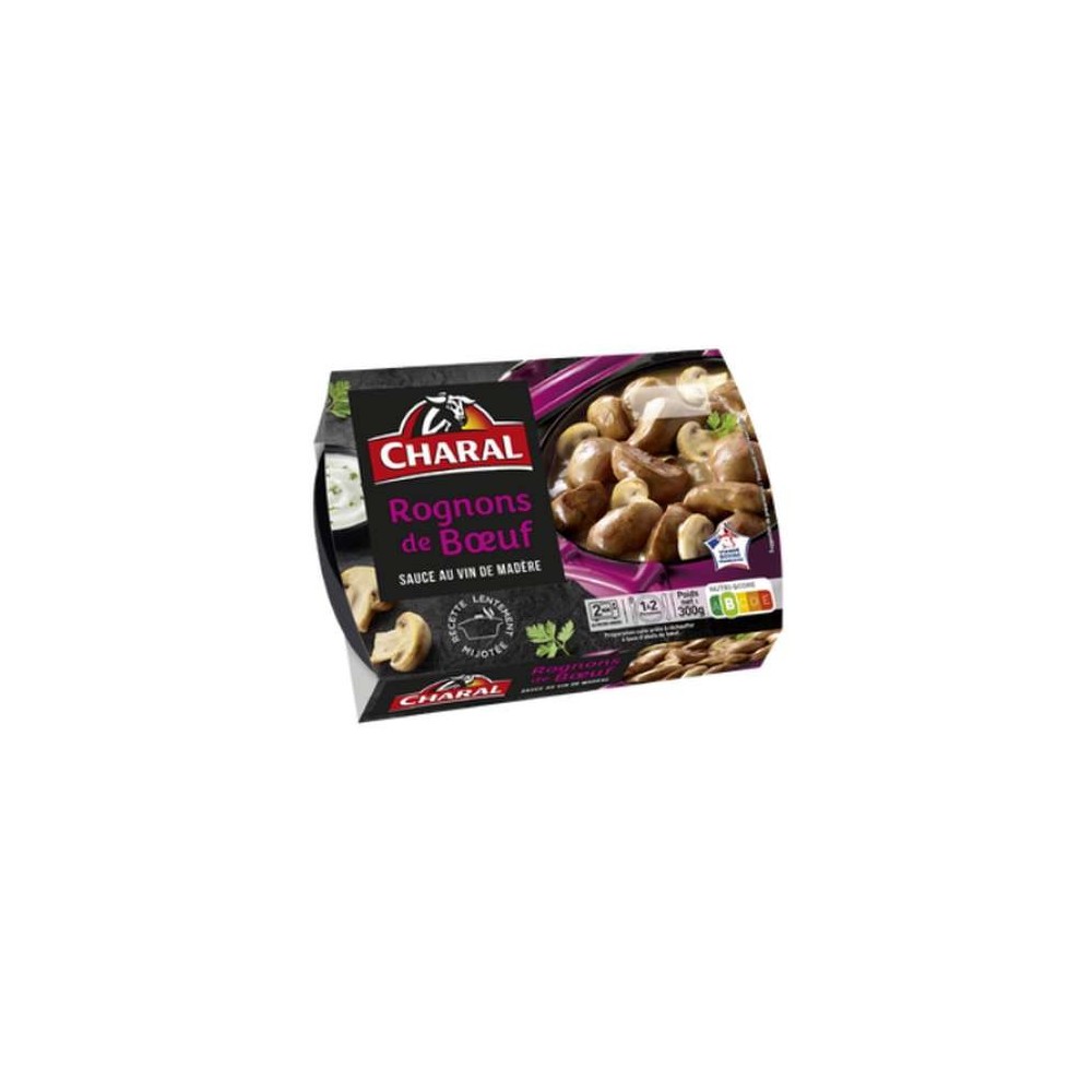 Rognons de boeuf sauce Madère, Charal (2 x 150 g)