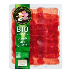 Viande des grisons BIO, Frais Devant (70 g)