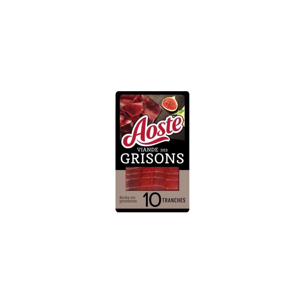 Aoste
Viande des Grisons, Aoste (10 tranches, 70 g)