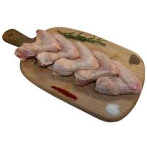 Ailes de poulet marinées, Maison Beya Casher (environ 500 g)