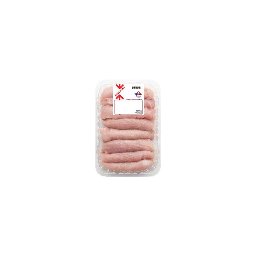 Prix Mini
Escalope de dinde, Prix Mini (750 g)