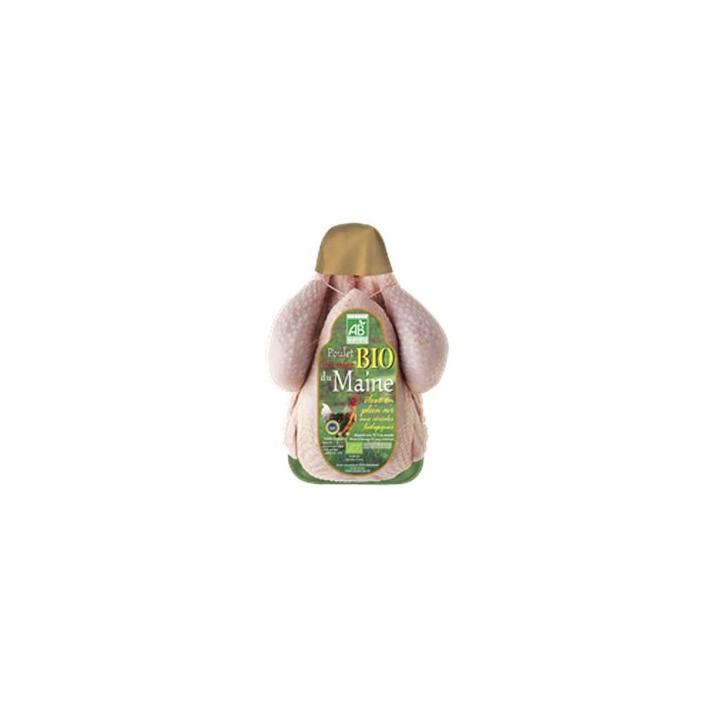 Poulet PAC BIO, Bio du Maine (environ 1.5 kg)