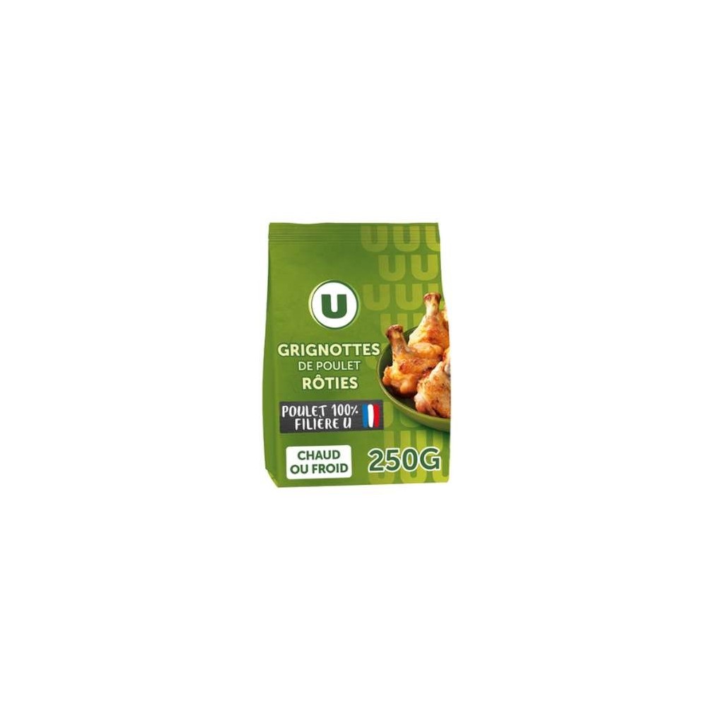 U
Grignottes de poulet rôties, U (250 g)