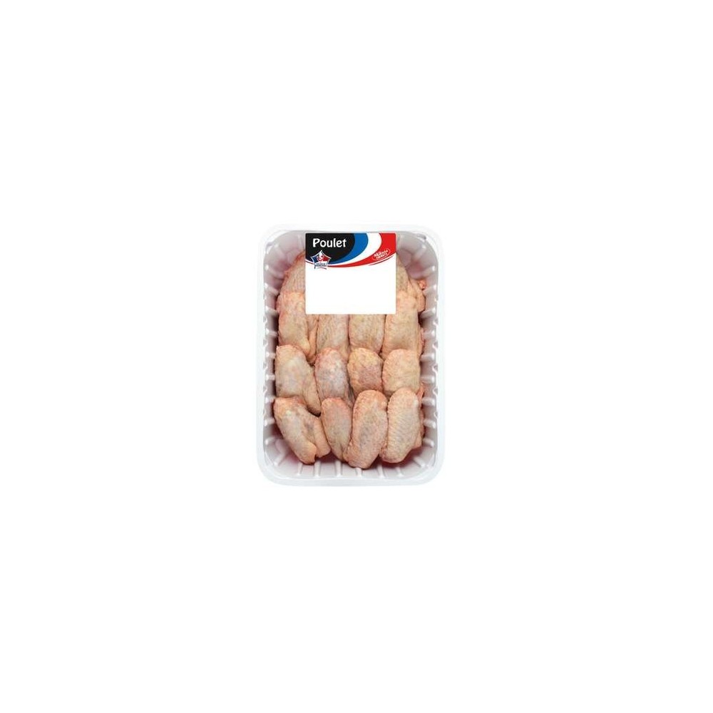 Volaille Française
Aile de poulet blanc, Volaille Française (1 Kg)