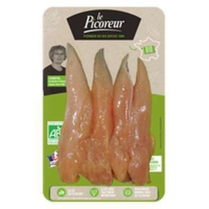 Aiguillette de poulet fermier sous skin, Le Picoreur (150 g - 200 g)