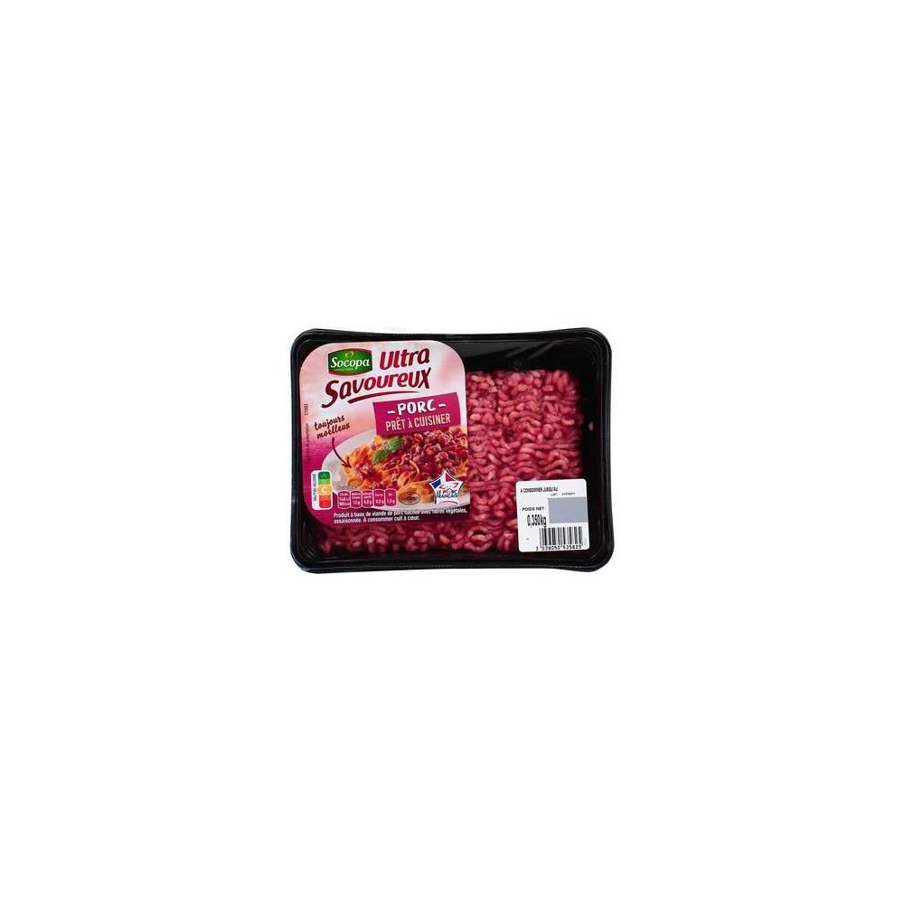 Socopa
Viande de porc hachée, Socopa (350 g)