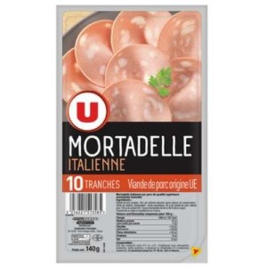 U
Mortadelle italienne, U (x 10, 140 g)