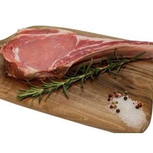 Côte de veau avec os, Maison Beya Casher (environ 550 g)