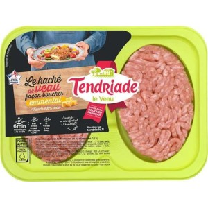 Haché de veau farci à l'emmental, Tendriade (2 x 100 g)